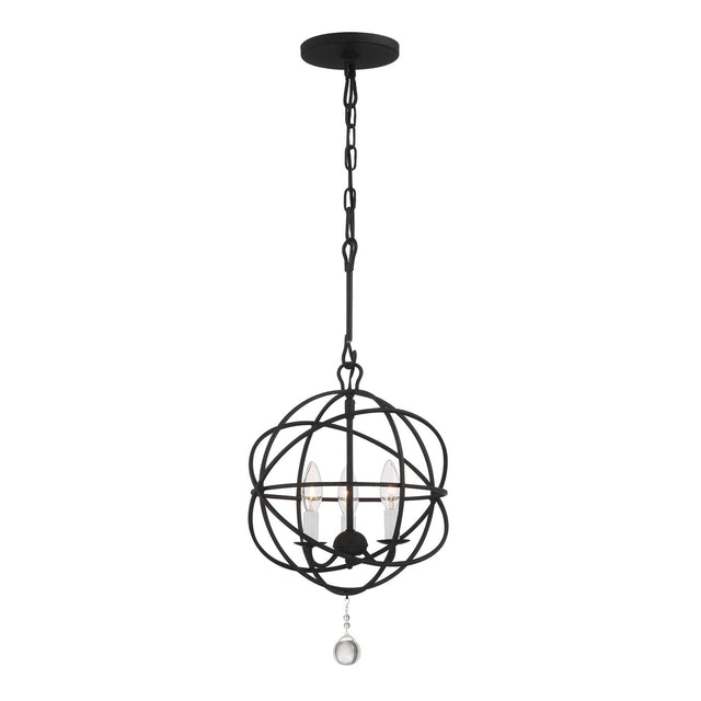 Solaris Outdoor (Damp) Chandelier by Crystorama