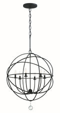 Solaris Outdoor (Damp) Chandelier by Crystorama