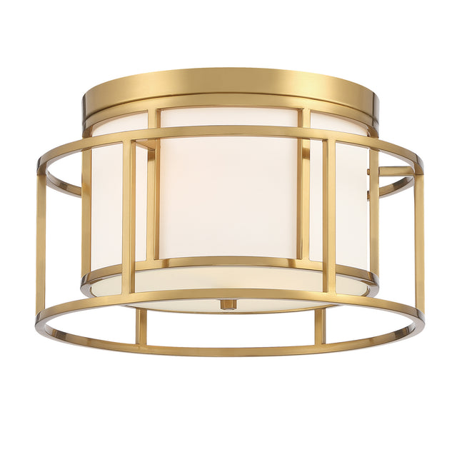 Hulton Flush Mount Ceiling Light by Crystorama