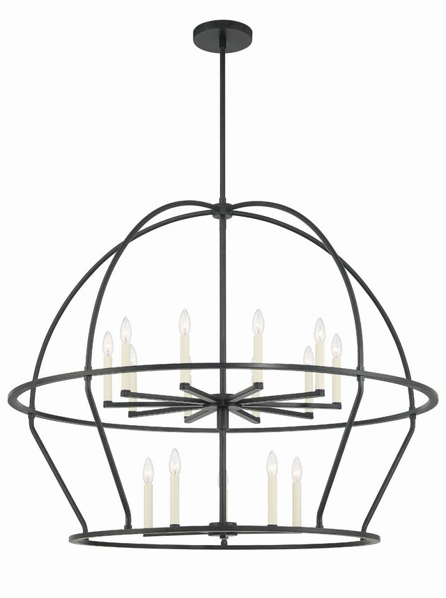 Abbott Chandelier by Crystorama