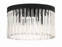 Emory Outdoor (Damp) Flush Mount Ceiling Light by Crystorama
