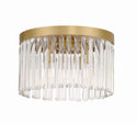 Emory Outdoor (Damp) Flush Mount Ceiling Light by Crystorama