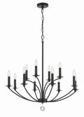 Mila Outdoor (Damp) Chandelier by Crystorama