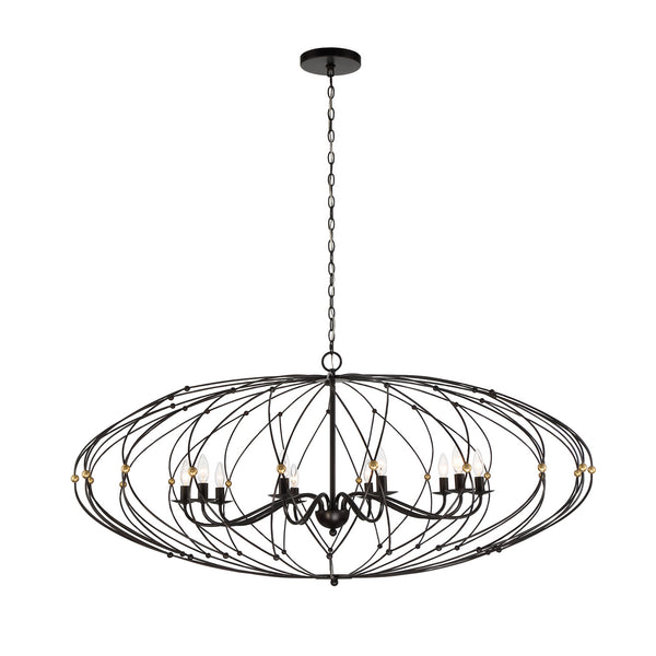 Zucca Chandelier by Crystorama