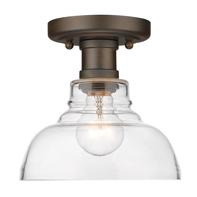 Carver Flush Mount Ceiling Light by Golden