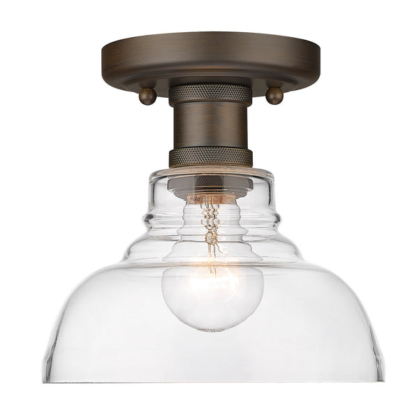 Carver Flush Mount Light by Golden