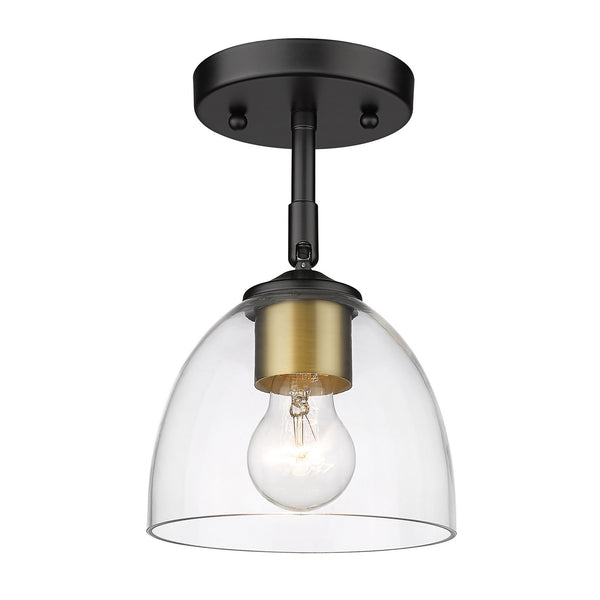 Roxie Semi Flush Mount Light by Golden