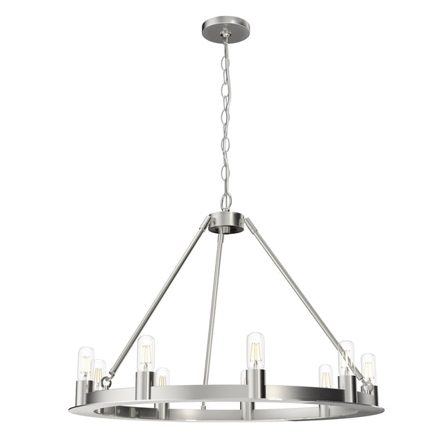 Saddlewood Chandelier by Hunter