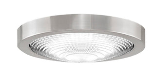 Buy brushed-nickel-with-fresnel-and-frosted-glass-and-frosted-shade Spitfire Outdoor (Damp) Light Kit by Fanimation