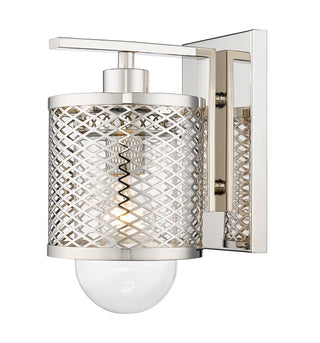 Buy polished-nickel Kipton Outdoor (Damp) Sconce by Z-Lite