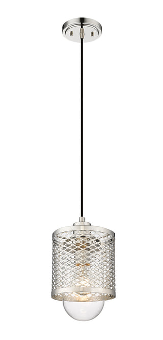 Buy polished-nickel Kipton Outdoor (Damp) Pendant by Z-Lite