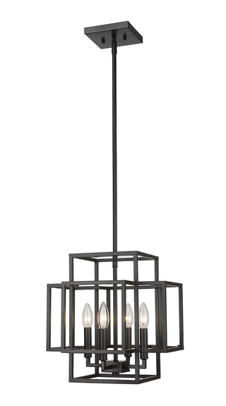 Buy matte-black Titania Outdoor (Damp) Pendant by Z-Lite