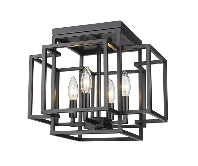 Titania Outdoor (Damp) Flush Mount Ceiling Light by Z-Lite