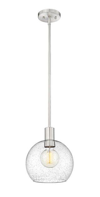 Buy brushed-nickel-with-clear-seedy-glass-and-clear-seedy-shade Margo Pendant by Z-Lite