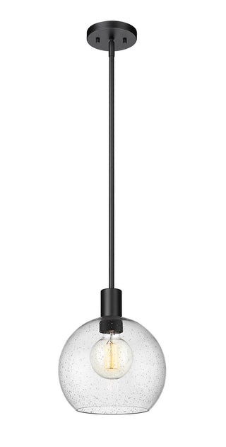 Buy matte-black-with-clear-seedy-glass-and-clear-seedy-shade Margo Pendant by Z-Lite
