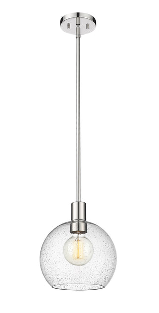 Buy polished-nickel-with-clear-seedy-glass-and-clear-seedy-shade Margo Pendant by Z-Lite
