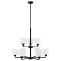 Canfield Outdoor (Damp) Chandelier by Generation Lighting