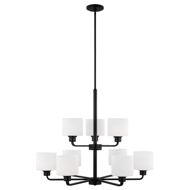 Canfield Outdoor (Damp) Chandelier by Generation Lighting