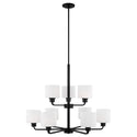 Canfield Outdoor (Damp) Chandelier by Generation Lighting