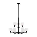 Canfield Outdoor (Damp) Chandelier by Generation Lighting