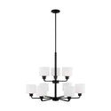 Canfield Outdoor (Damp) Chandelier by Generation Lighting