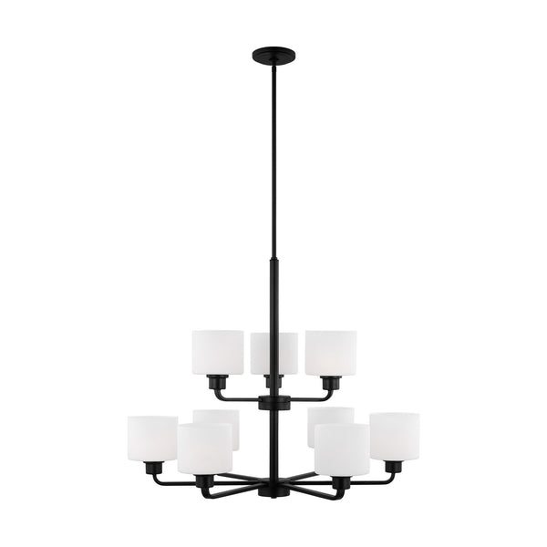 Canfield Outdoor (Damp) Chandelier by Generation Lighting