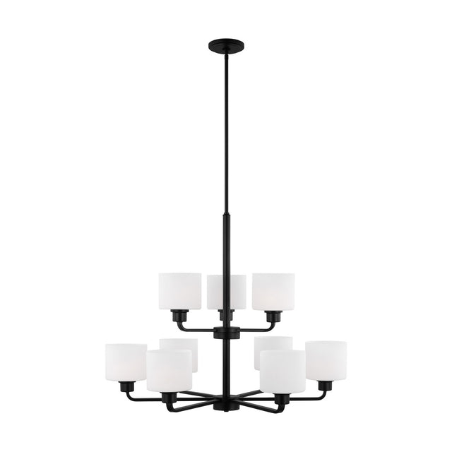 Canfield Outdoor (Damp) Chandelier by Generation Lighting