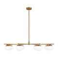 Lune Outdoor (Damp) Chandelier by Visual Comfort Studio