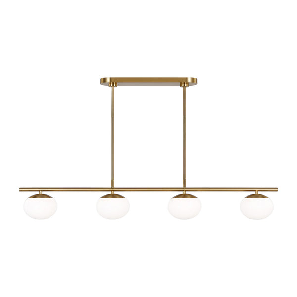 Lune Outdoor (Damp) Chandelier by Visual Comfort Studio