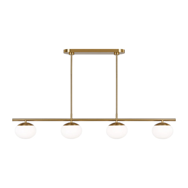 Lune Outdoor (Damp) Chandelier by Visual Comfort Studio