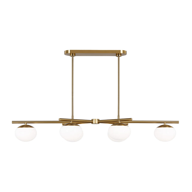 Lune Outdoor (Damp) Chandelier by Visual Comfort Studio