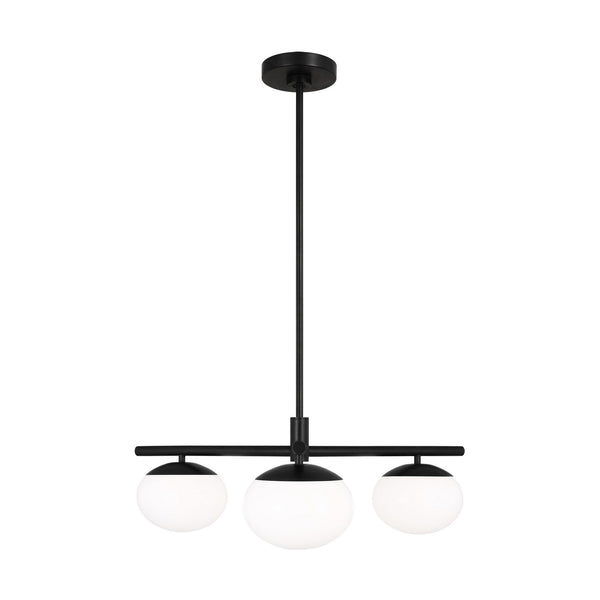 Lune Outdoor (Damp) Semi Flush Mount Light by Visual Comfort Studio