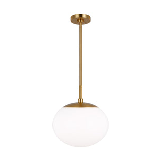 Buy burnished-brass Lune Outdoor (Damp) Pendant by Visual Comfort Studio