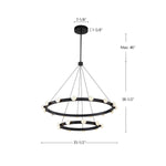 Kuzco Lighting-CH63436-BK|ALT|1