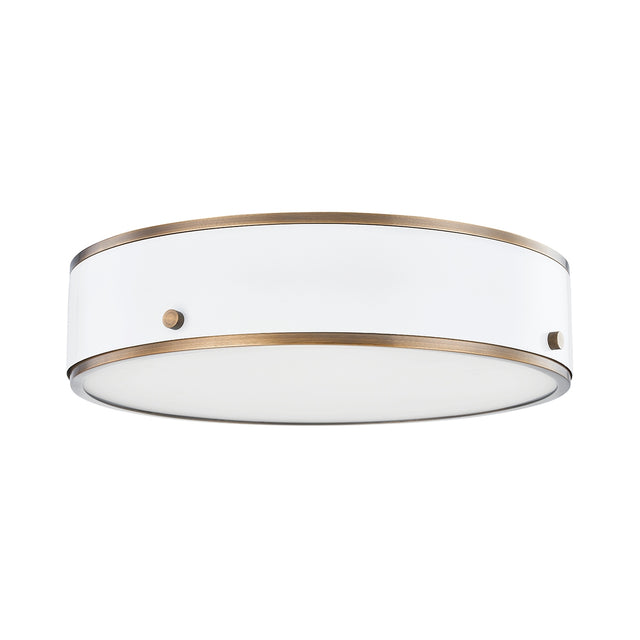 Eli Outdoor (Damp) Flush Mount Ceiling Light by Troy Lighting
