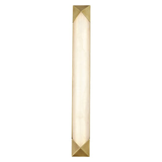 Buy vintage-brass-alabaster Caesar Linear Vanity by Alora