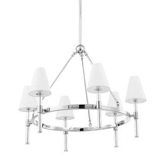 Buy polished-nickel Janelle Outdoor (Damp) Chandelier by Mitzi