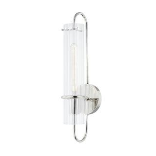 Buy polished-nickel Beck Outdoor (Damp) Sconce by Mitzi