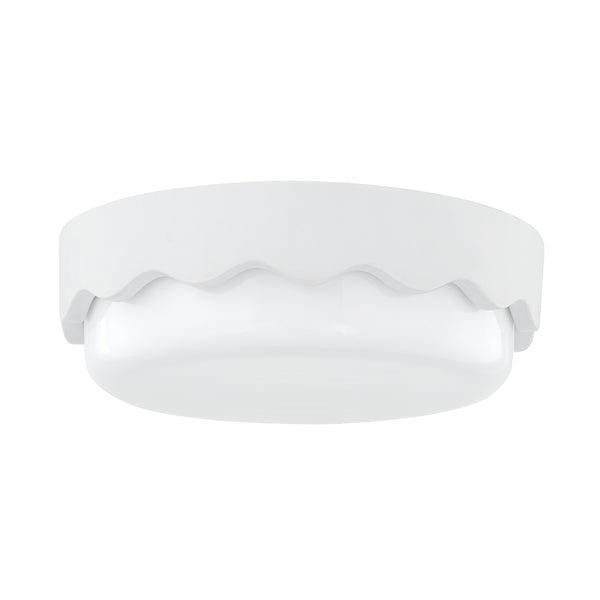 Wave Outdoor (Damp) Flush Mount Ceiling Light by Mitzi