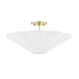 Alana Outdoor (Damp) Semi-Flush Mount Ceiling Light by Mitzi