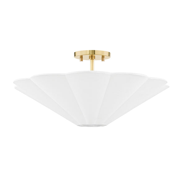 Alana Outdoor (Damp) Semi-Flush Mount Ceiling Light by Mitzi