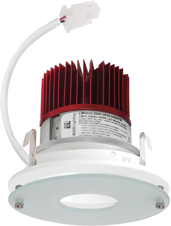 4"LED Engine Drop Glass 850Lmn 27K G2 by Elco Lighting