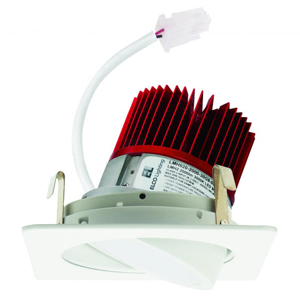 4"Sqre LED Adjstbl Engine 1250Lmn 30K G2 by Elco Lighting