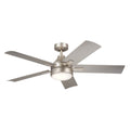 Tide Outdoor (Wet) Ceiling Fan with Light by Kichler