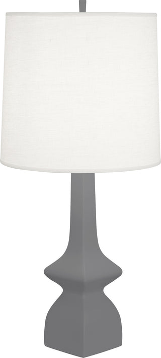 Buy matte-ash-glazed-ceramic Jasmine Table Lamp by Robert Abbey
