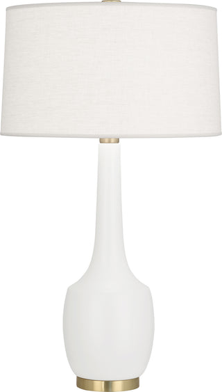 Buy matte-lily-glazed-ceramic Delilah Table Lamp by Robert Abbey