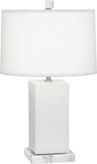 Buy matte-lily-glazed-ceramic Harvey Lamp by Robert Abbey