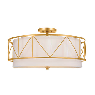 Buy classic-gold Birkleigh Flush Mount Ceiling Light by Kichler