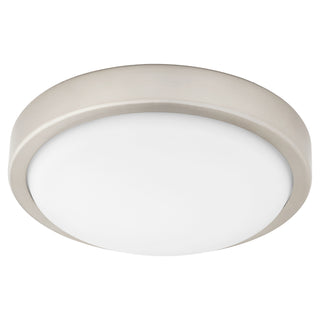 Buy satin-nickel-and-white-shade Light Kits Outdoor (Damp) Light Kit by Quorum