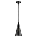 Mesh Cone Pendants Outdoor (Damp) Pendant by Quorum